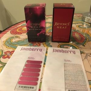 Beyoncé Heat & Wild Orchid & Jamberry Nail wraps